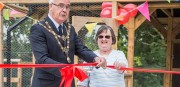 Mayor of South Molton opening children's farm