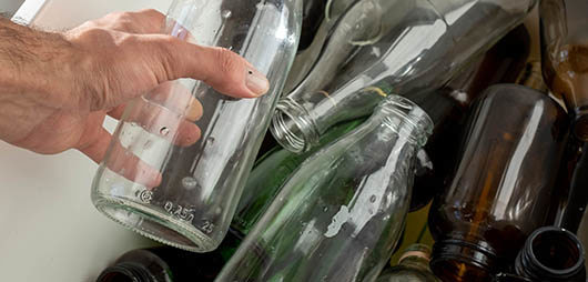 Recycling bottles