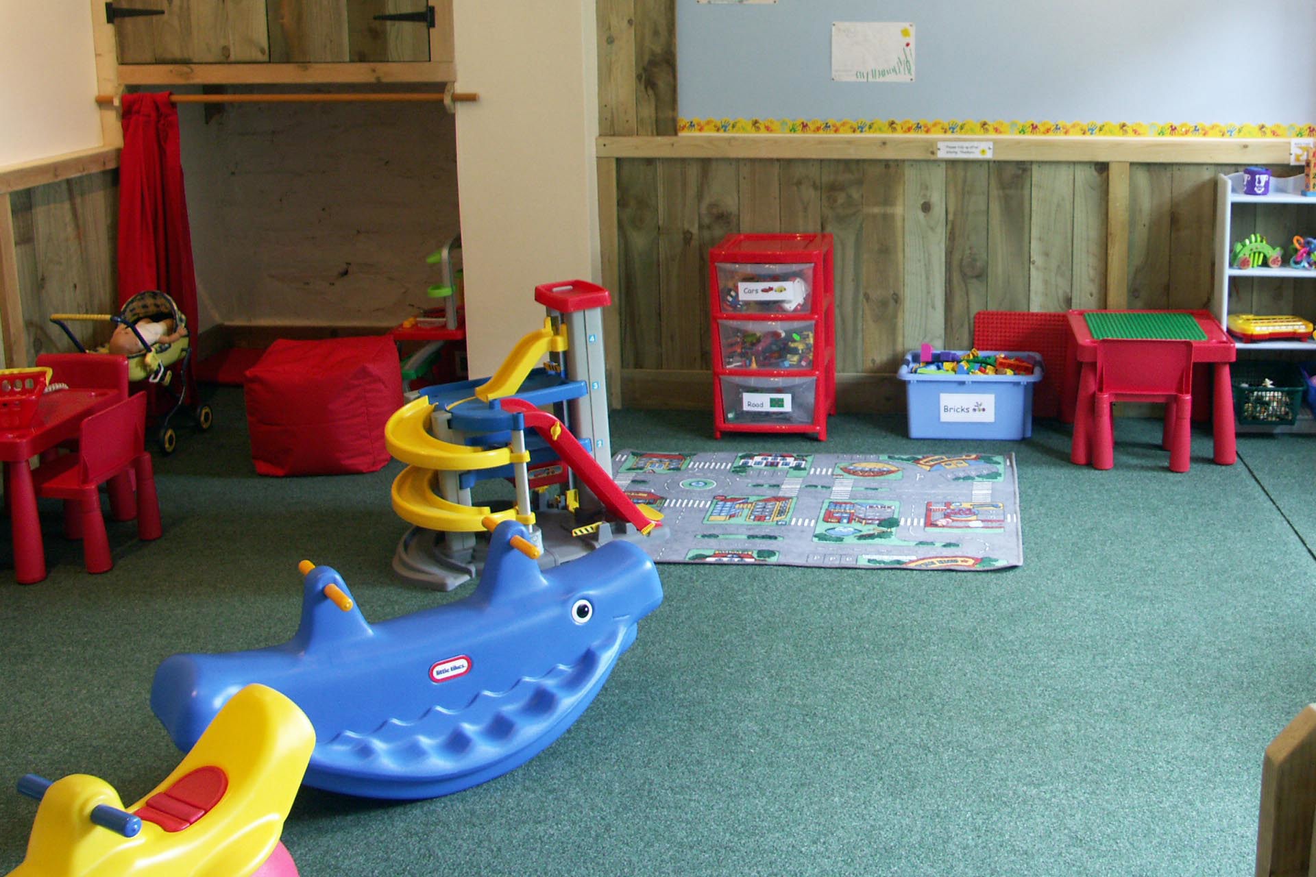 Our under 5's play barn