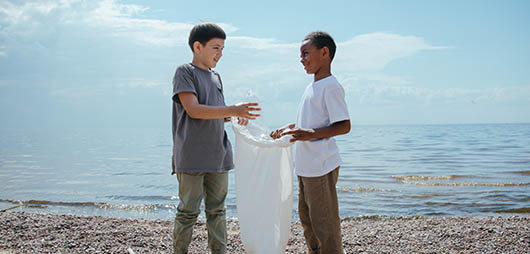 Kids Beach Clean