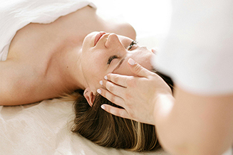 Relax in our Holistic Therapy Room
